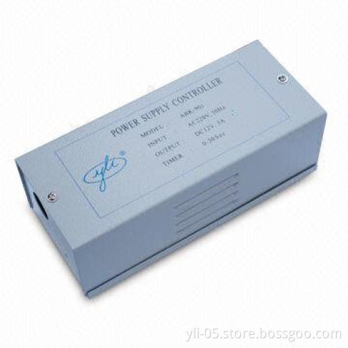 Power Supply Controller with 0 to 30sec Time Relay and Short-circuit Protection